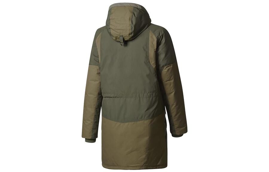 Парка Adidas Original x White Mountaineering Down, зеленый — фото 2