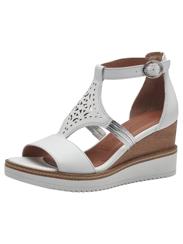 

Сандалии на плоской подошве Tamaris Sandalette, белый