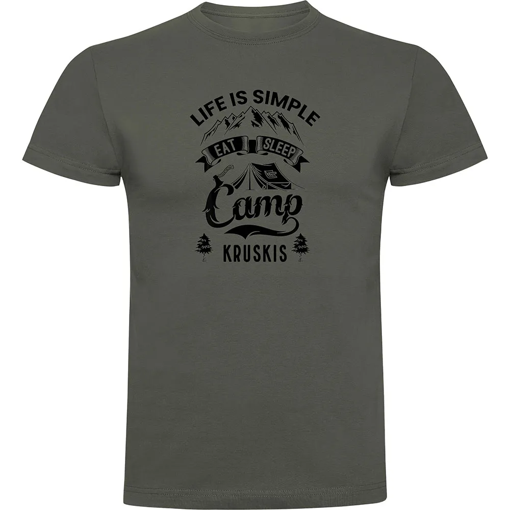 

Футболка с коротким рукавом Kruskis Life Is Simple, зеленый