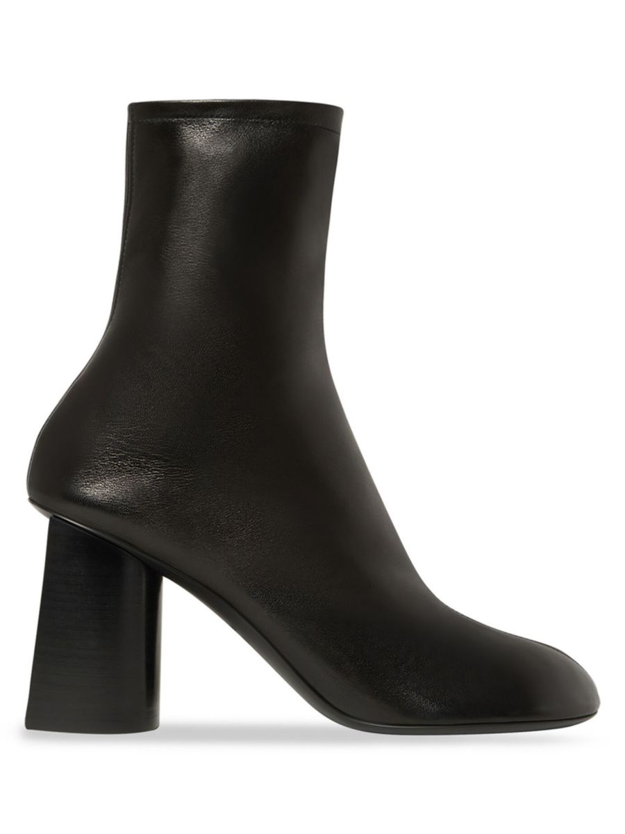 

Кожаные перчатки-носки Balenciaga, черный