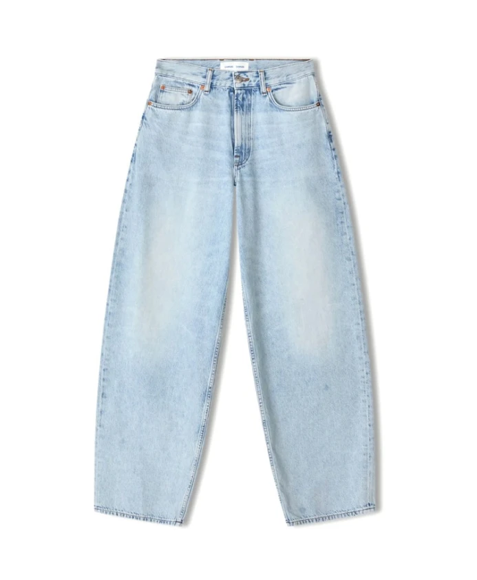 

Джинсы с высокой талией и широкими штанинами Samsã¸E Samsã¸E, синий