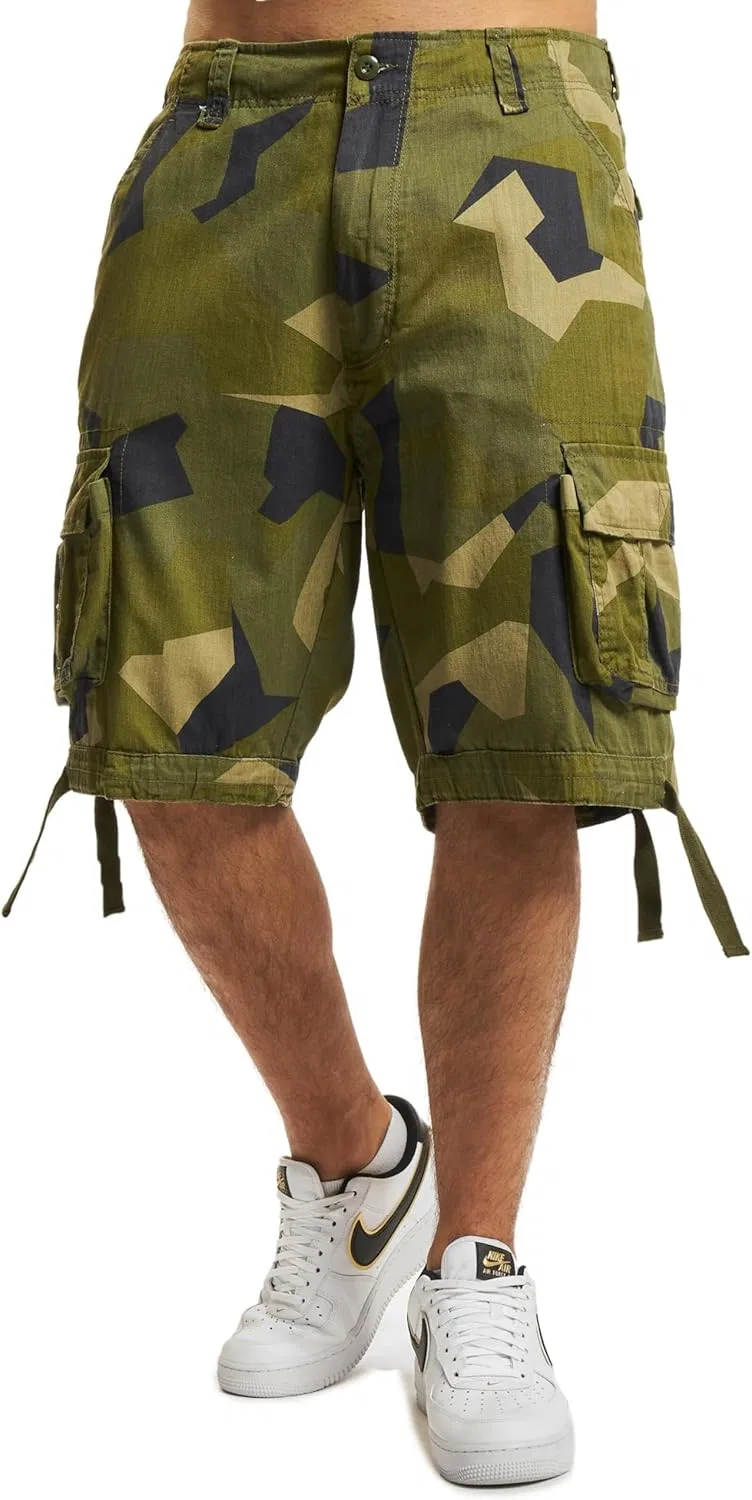 Шорты с принтом Warpig, Brandit, Swedish Camouflage