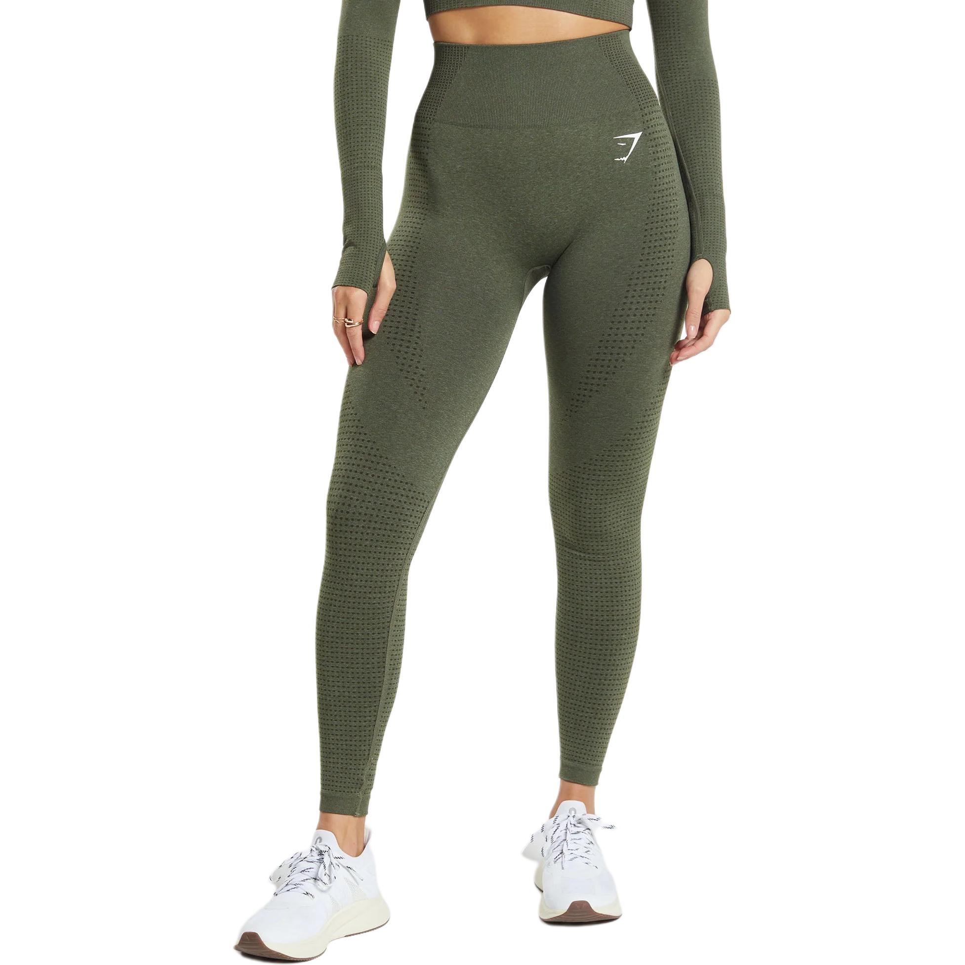 

VITAL Спортивные Штаны Женские Базовые Зеленые GYMSHARK