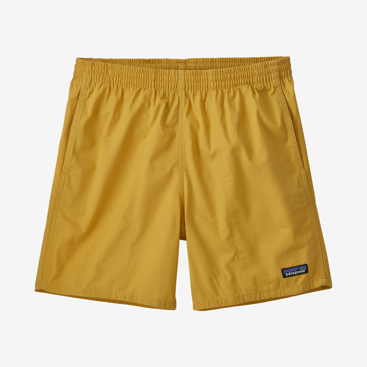 

Мужские хлопковые шорты Funhoggers Patagonia, цвет Surfboard Yellow