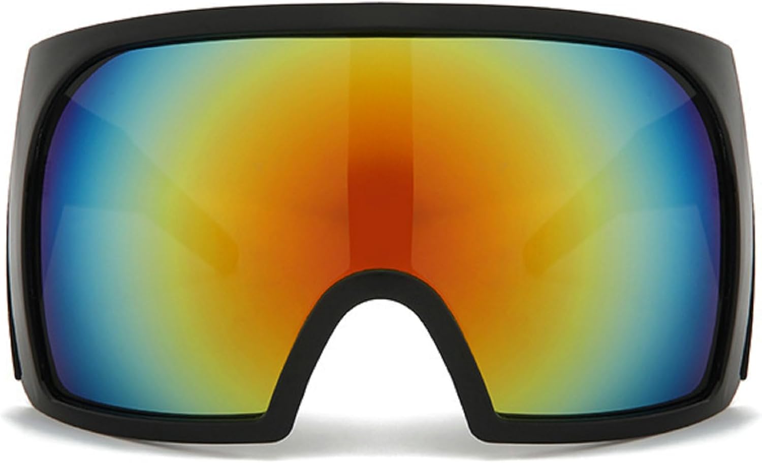 

Большие спортивные солнцезащитные очки в стиле Y2k для женщин и мужчин, модные солнцезащитные очки-щитки, цельные солнцезащитные очки, большие солнцезащитные очки mincl, Red Mirror