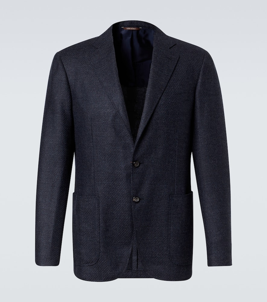 

Кей шерстяной блейзер Canali