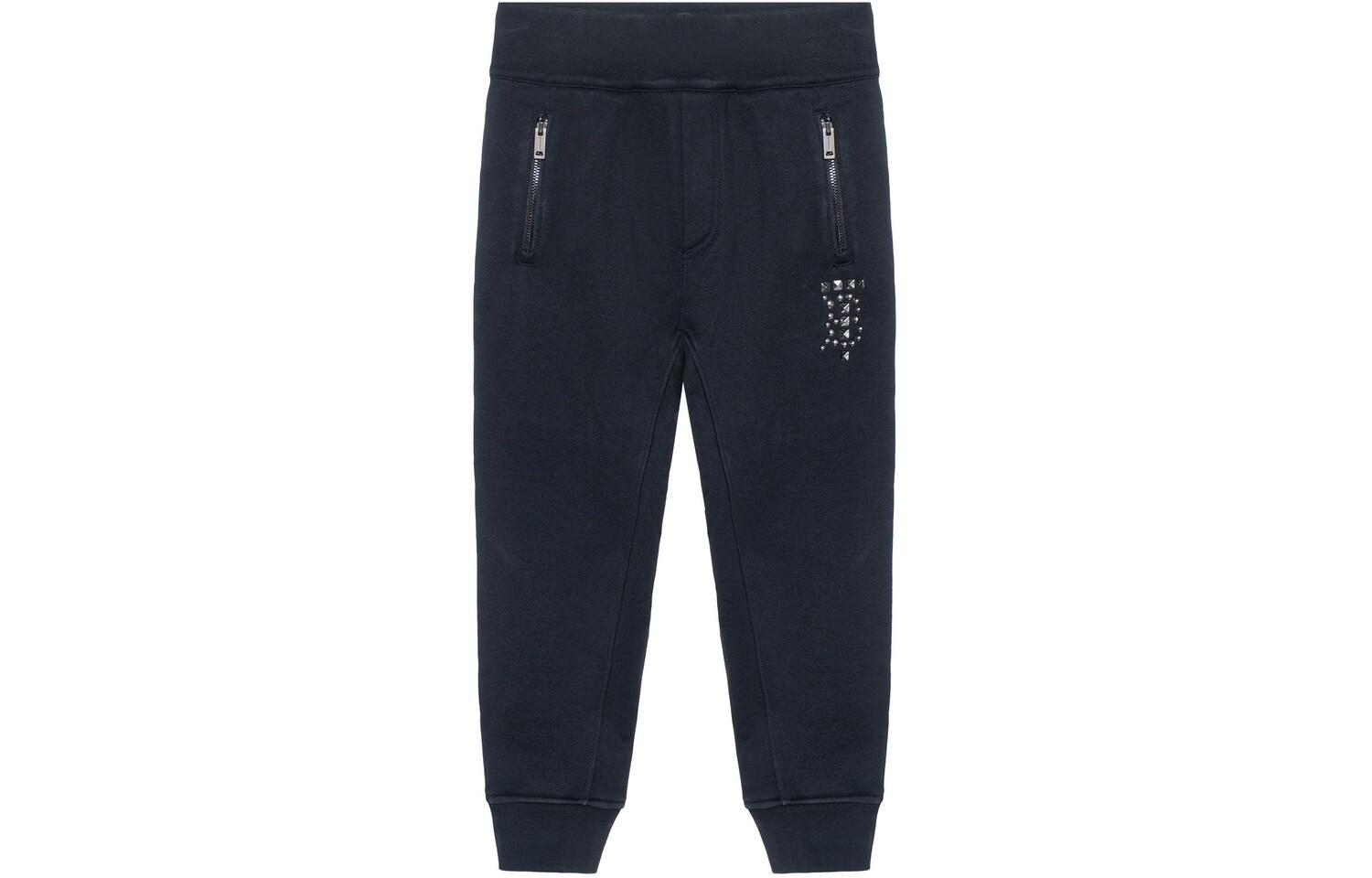 

Детские трикотажные спортивные штаны Burberry, цвет Black