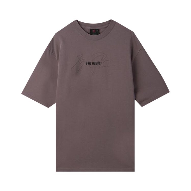 

Футболка Air Jordan x A Ma Maniére Short-Sleeve 'Violet Ore/Black', фиолетовый