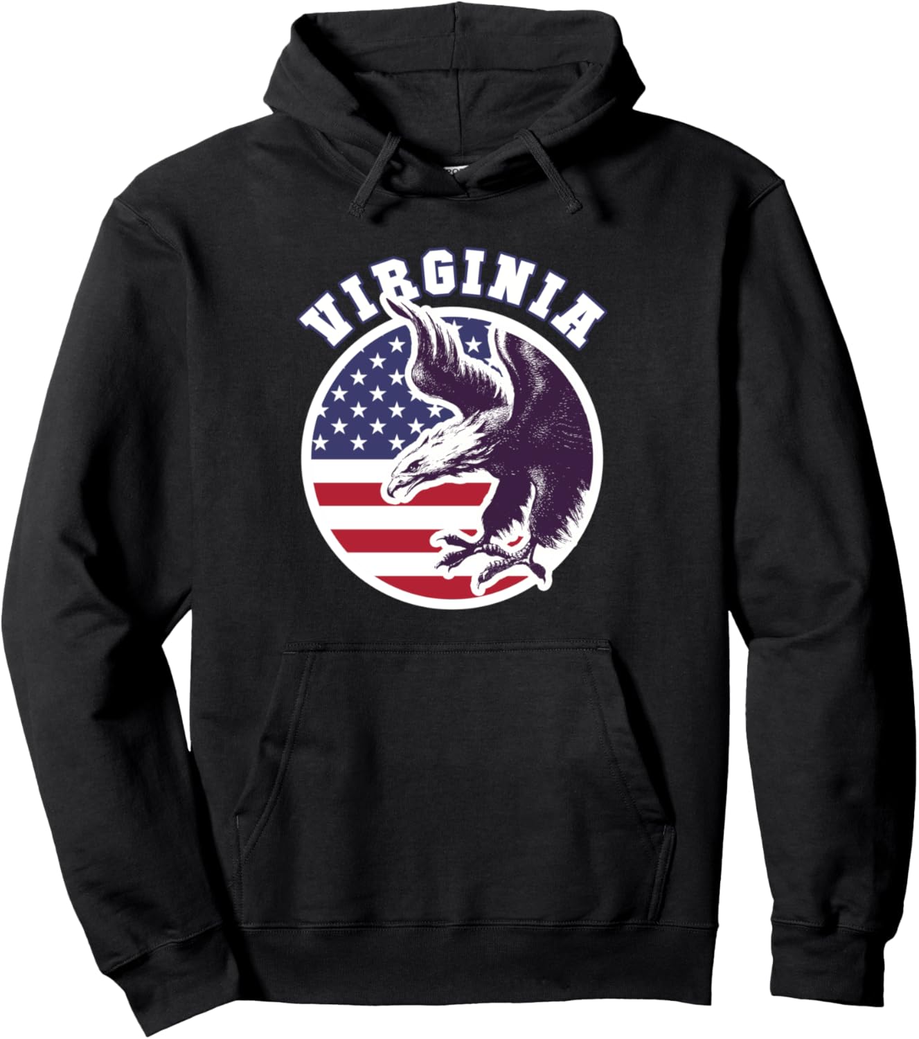

Толстовка Eagle Virginia USA Flagstars and Stripes Holiday Hoodie, черная (black 19-3911tcx), размер S Virginia Usa Patriot Eagle Stars And Stripes Vacation, Черный, Толстовка Eagle Virginia USA Flagstars and Stripes Holiday Hoodie, черная (black 19-3911t