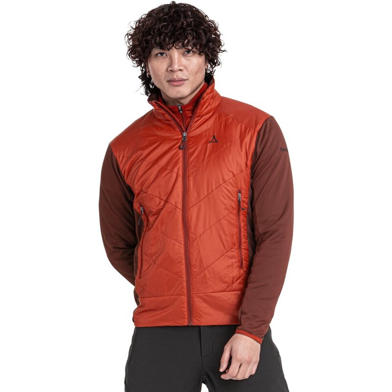 

Куртка гибридная jk style cascata mns Schöffel, цвет dark crabapple