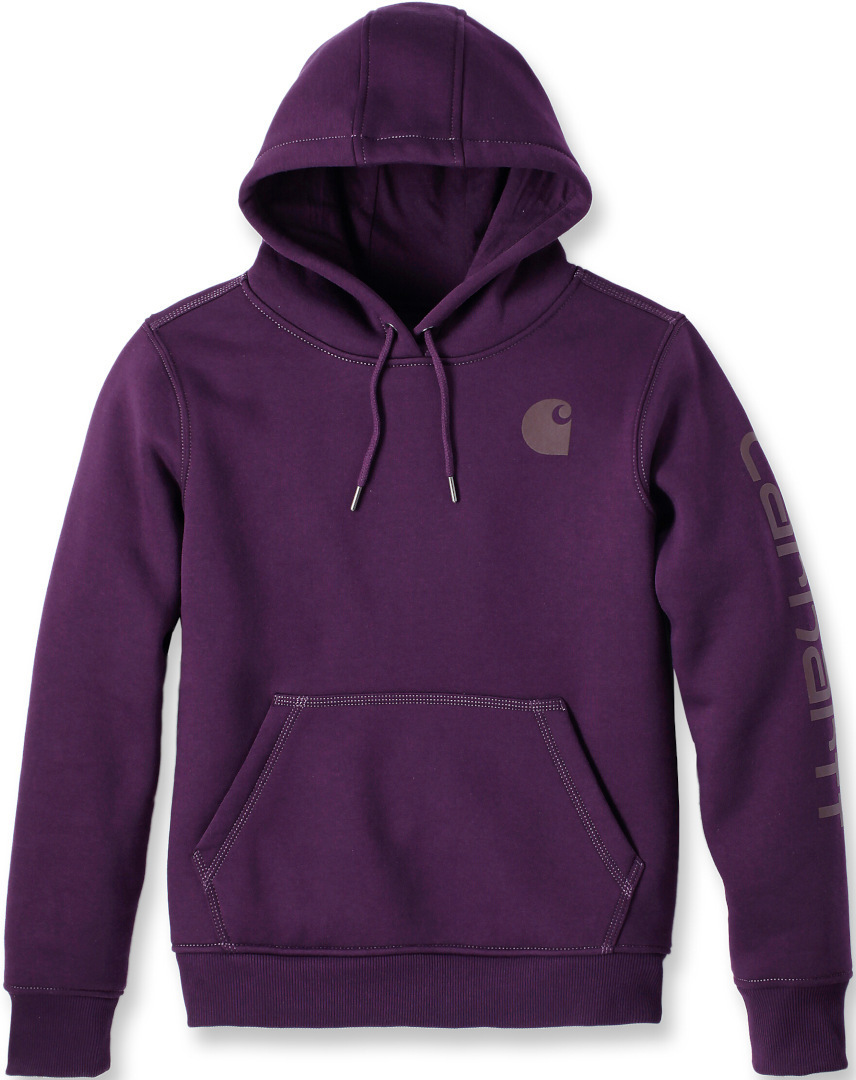 

Худи Carhartt Clarksburg Logo Ladies Hoodie, цвет Dark Violet