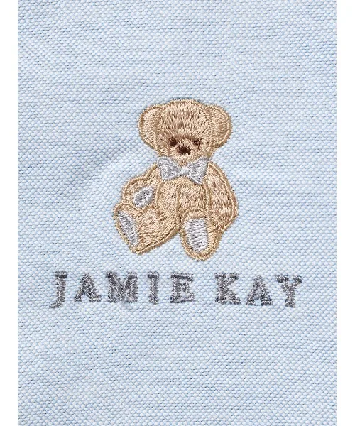 Детская рубашка из органического хлопка с охлаждающим эффектом JAMIE KAY off-white — фото 2
