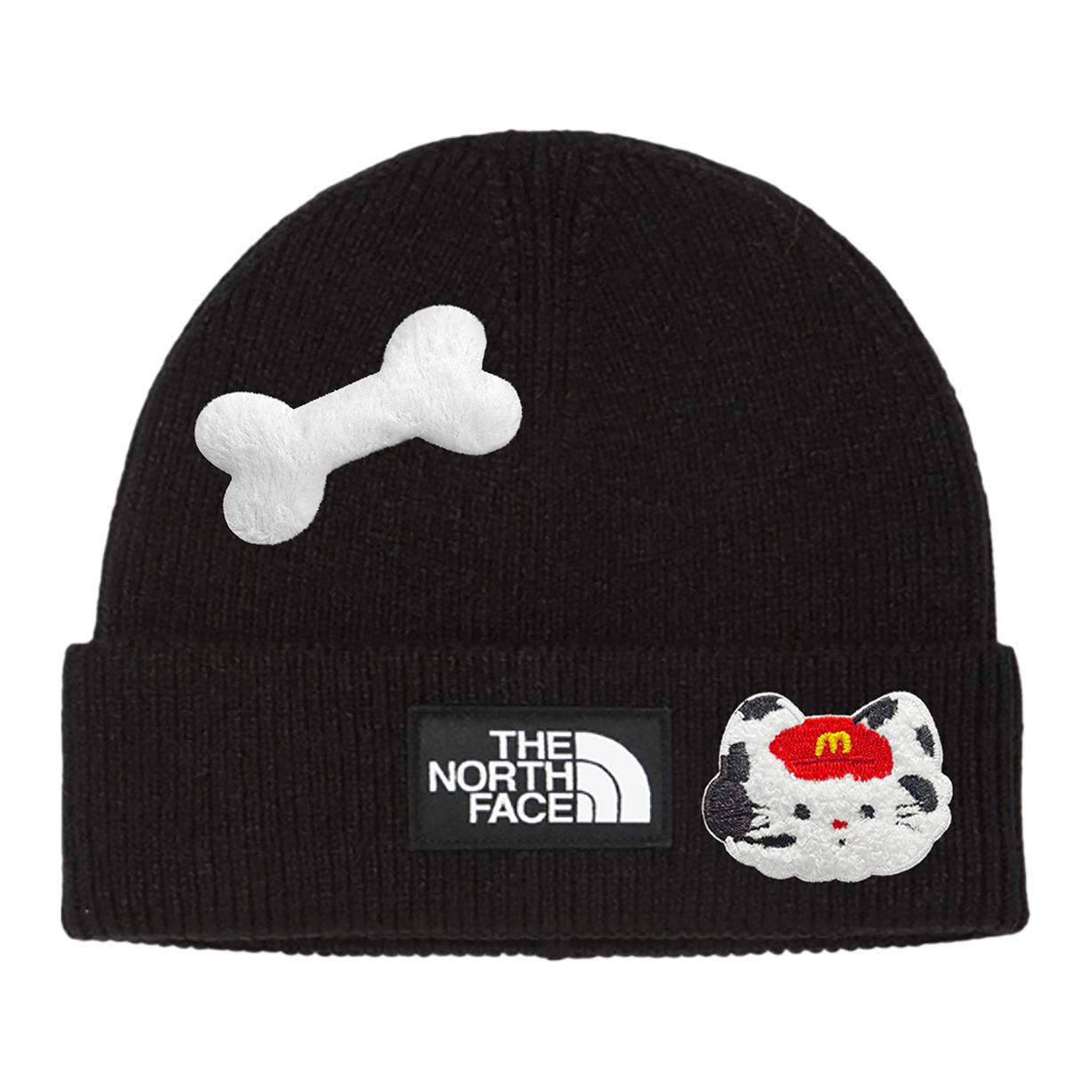 

Нейлоновая шапка с вышивкой и пуговицами Unisex Cute Kitten THE NORTH FACE, wheat door meowth 2