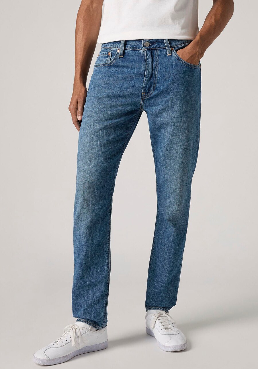 Зауженные джинсы LEVIS ┬о 512┬о Slim Taper Linen + Denim, Blue denim — фото 2