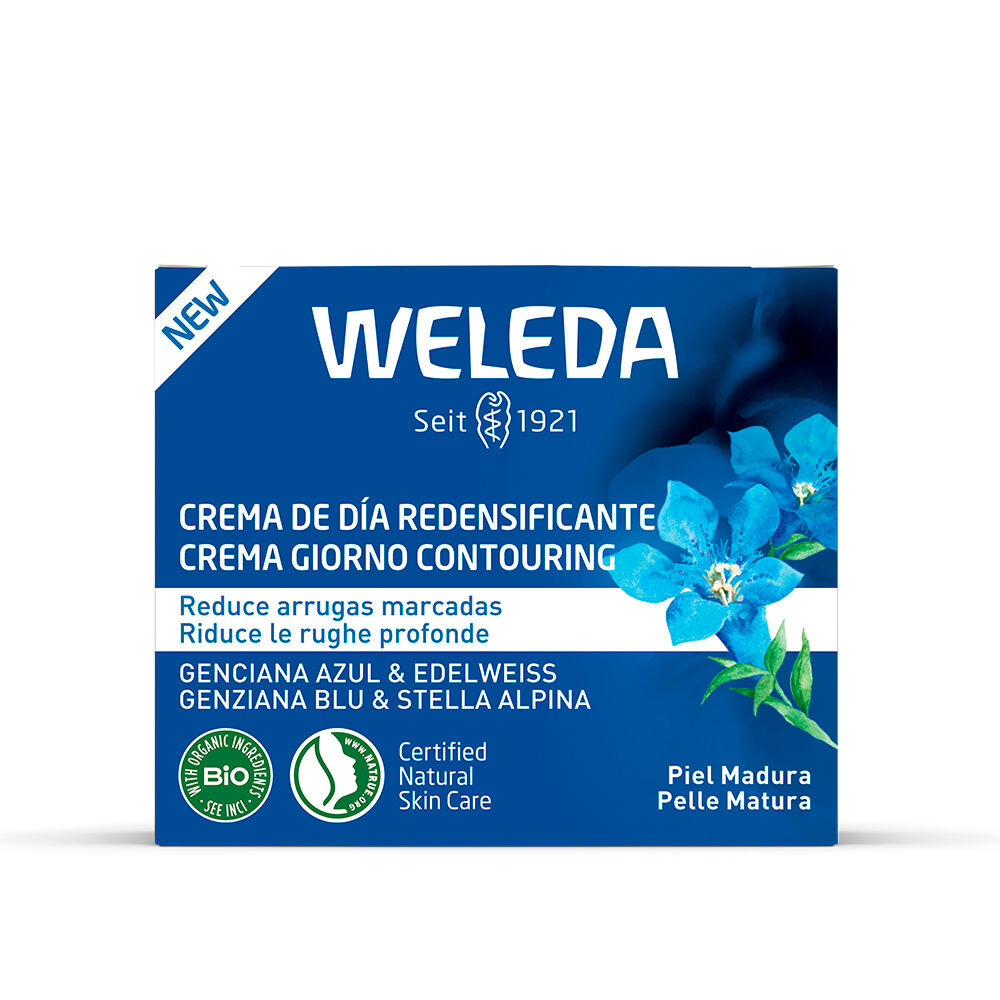 Крем для лица Weleda — Против морщин и против старения Genciana Azul Y Edelweiss Crema De Día Redensificante, 40 мл — фото 2