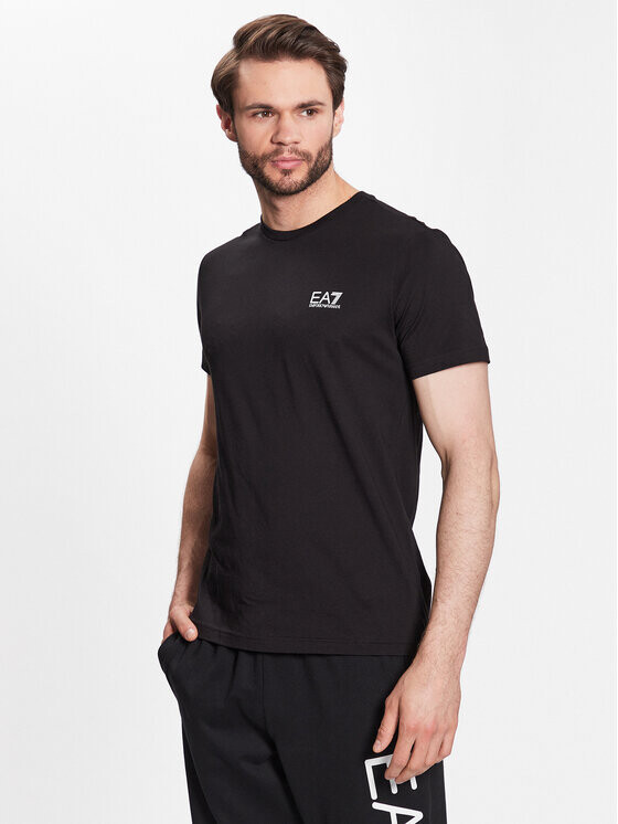

Футболка стандартного кроя Ea7 Emporio Armani, черный
