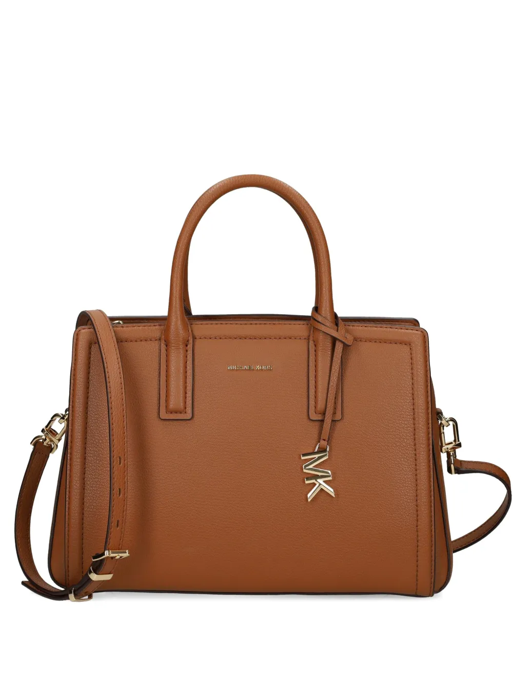 

Кожаная сумка-тоут Michael Michael Kors, коричневый