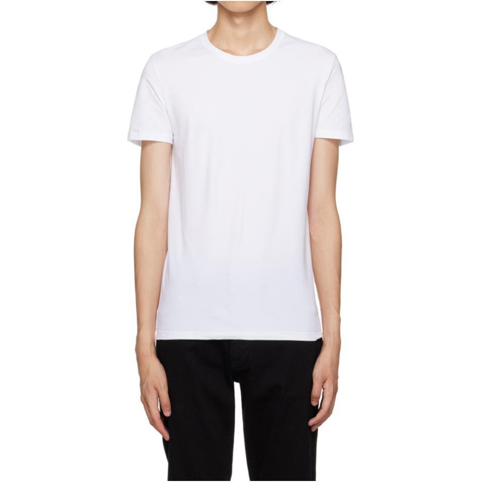 

Джерния футболка с коротким рукавом Crewneck Zzegna, белый