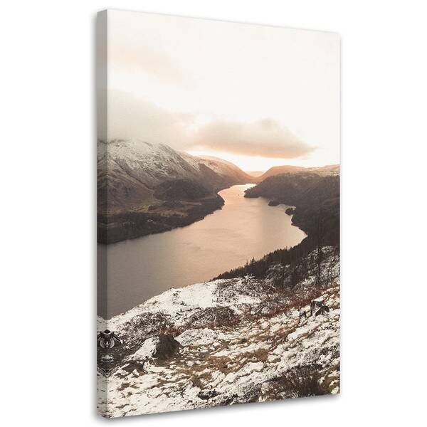 

Картина арт-принт KUNSTLOFT Serene Lake 1, бежевый