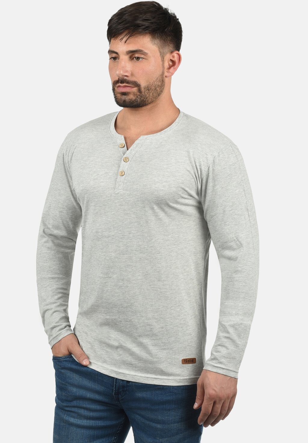 

Футболка с длинным рукавом Sdvolko Solid, цвет light grey