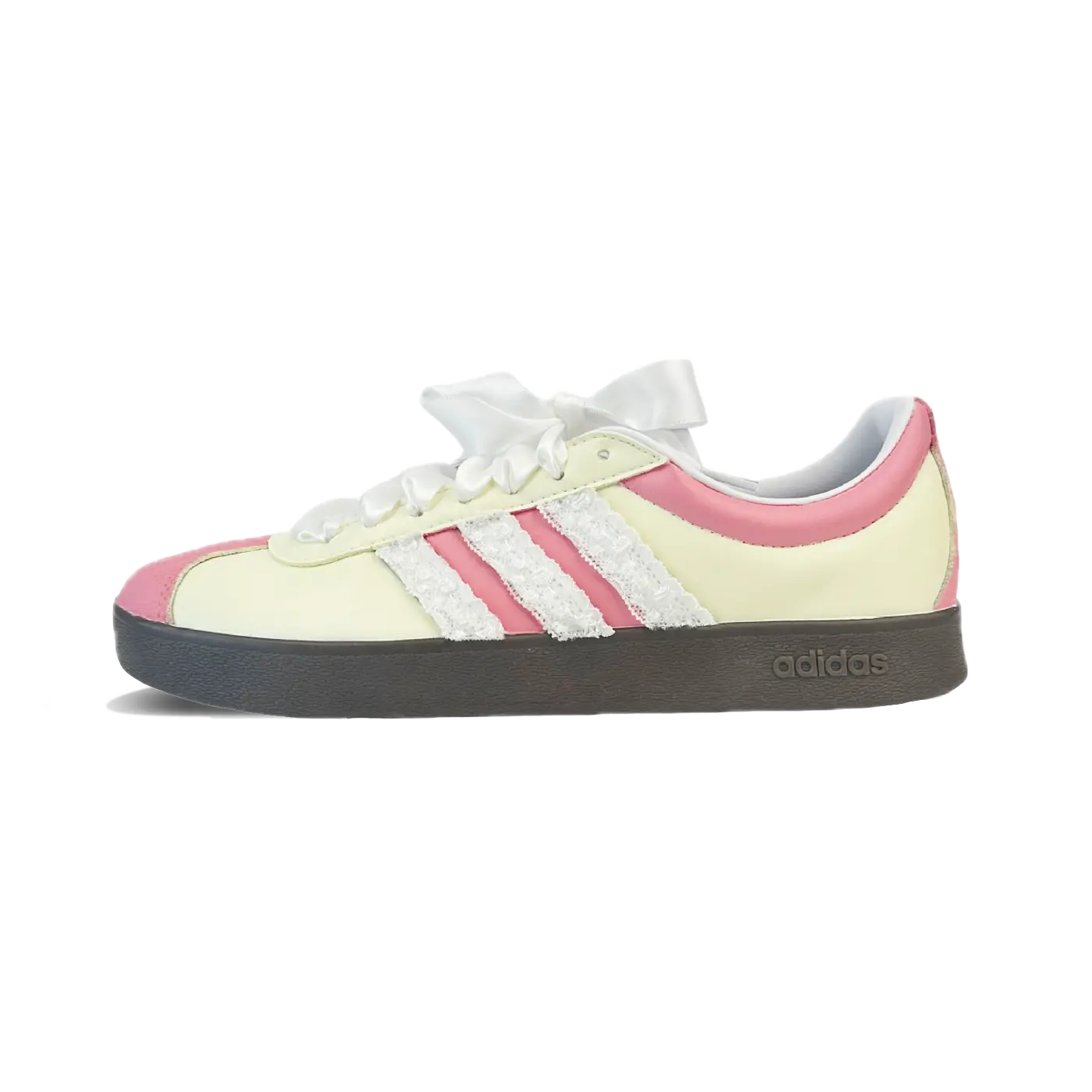 

Кроссовки adidas neo Skateboarding Shoes Unisex Low-top Yellowish-pink, розовый