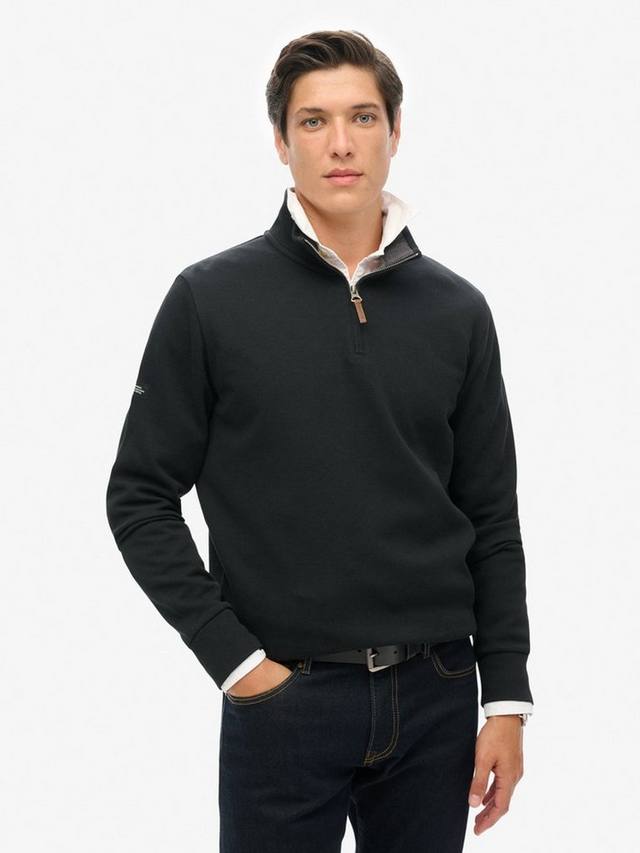 

Футболка поло Core Pique Superdry, Jet Black