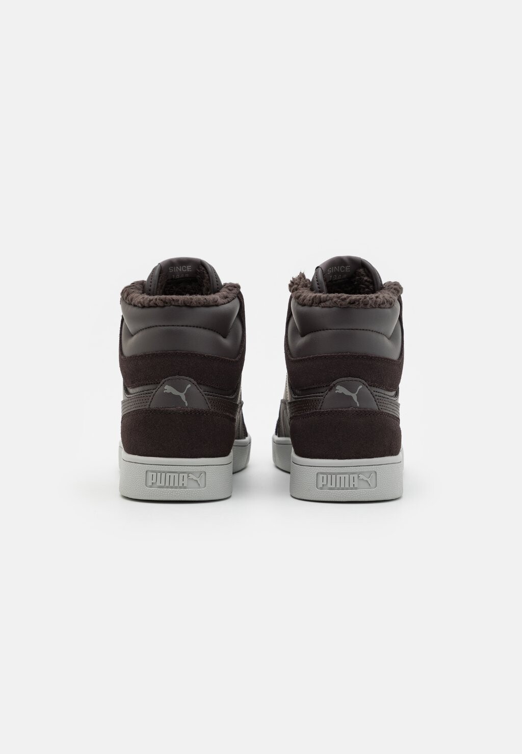 Высокие кеды Shuffle Mid Unisex Puma, цвет flat dark gray/cast iron/cool light gray — фото 3