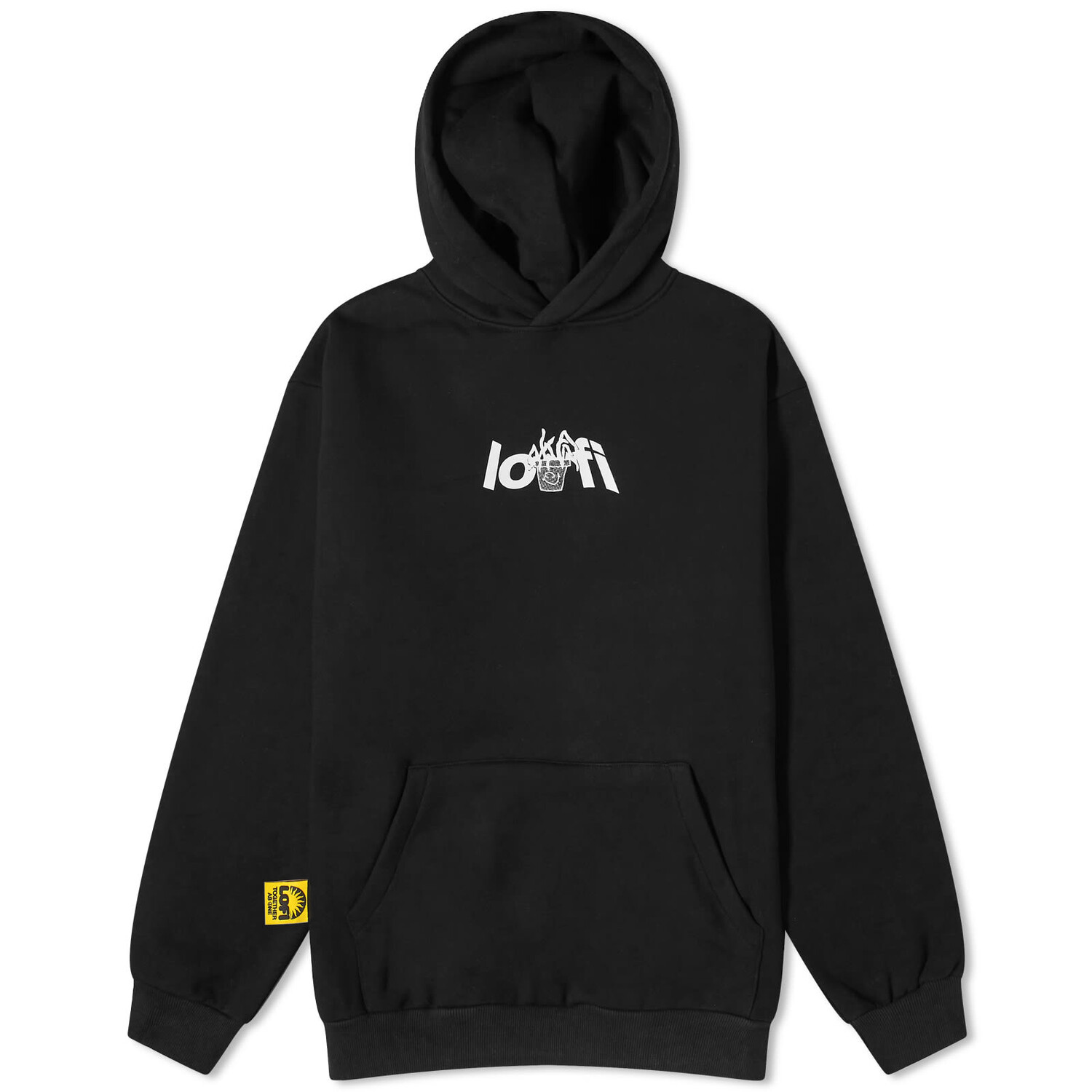 

Худи Lo-Fi Plant Logo, черный