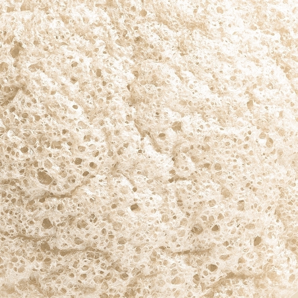 Домашний салонный спонж для мягкого отшелушивания лица из конняку Brushart, natural 5 гр — фото 3
