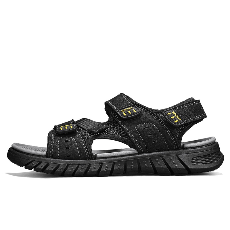 

Сандалии с одним ремешком мужские CANUVEN, Black