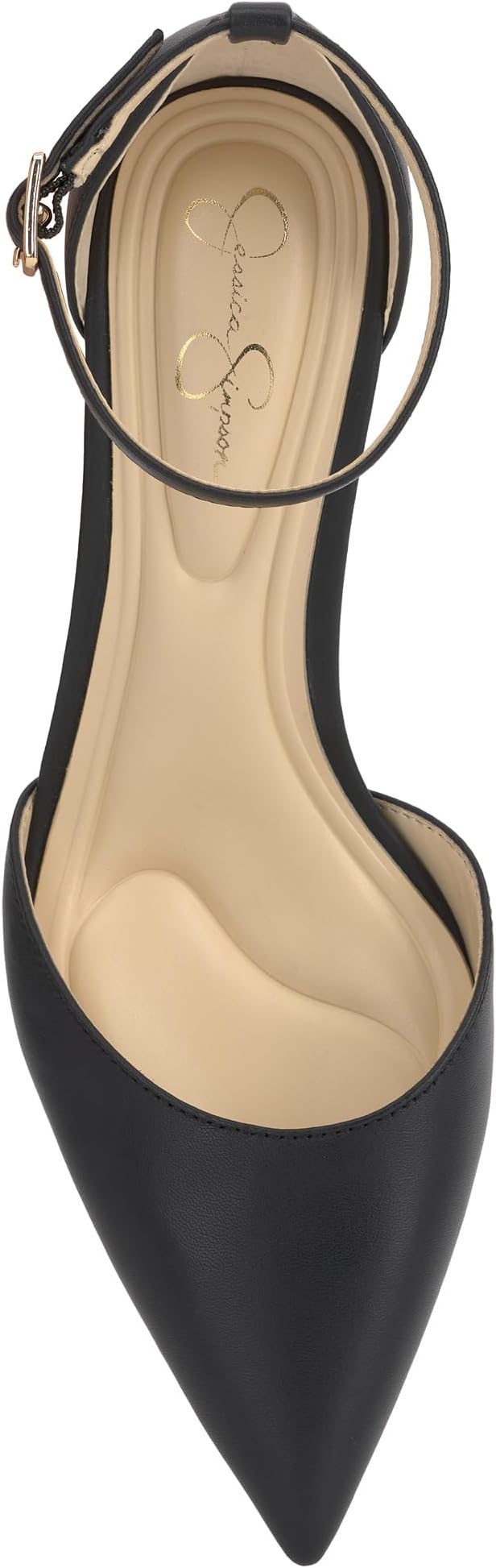 Туфли Jessica Simpson Foxena Pointed Toe Ankle Strap Pump, Black — фото 2