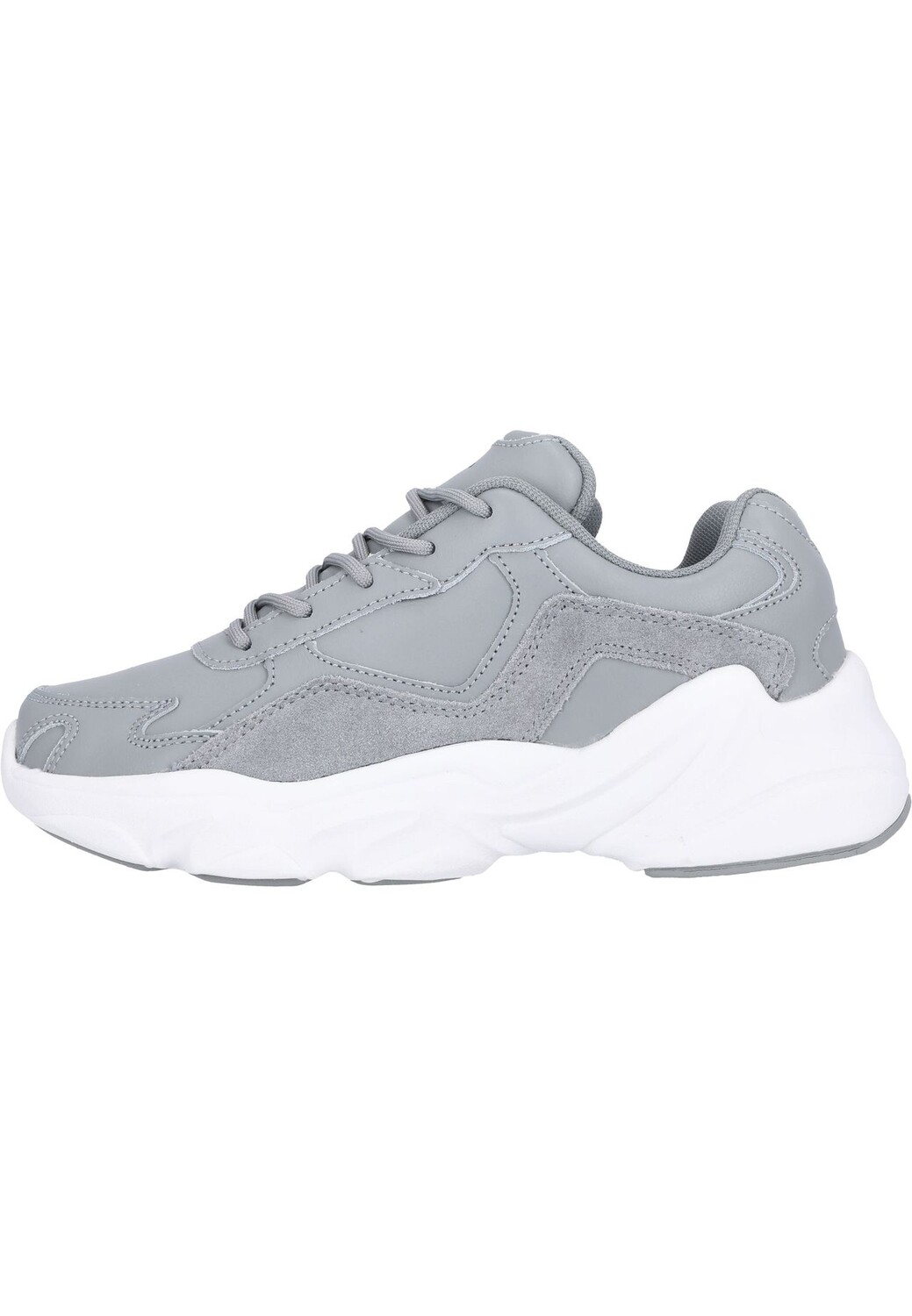 Кроссовки CHUNKY Leather Trainers в спортивном стиле ENDURANCE ATHLECIA, цвет Pearl Grey — фото 2
