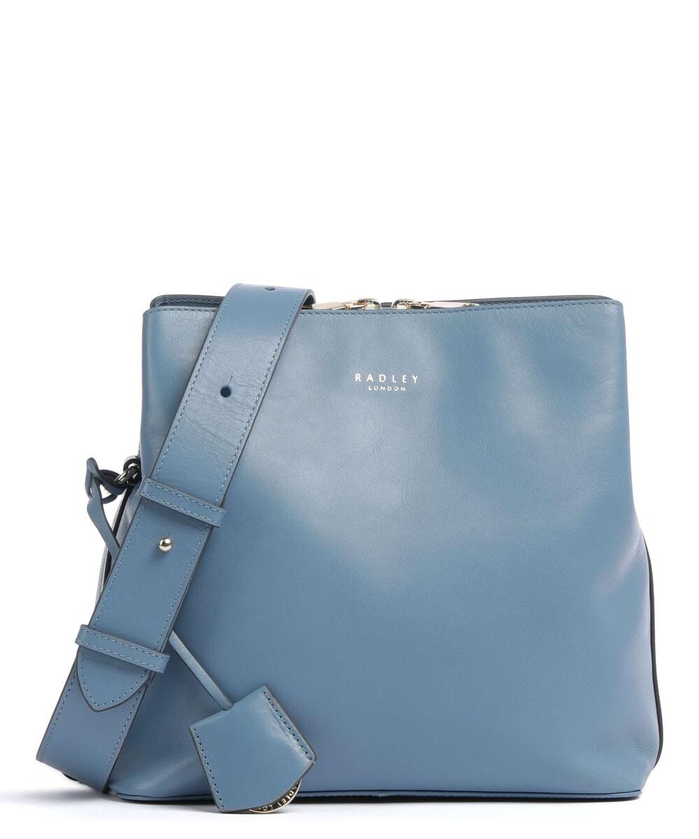 

Сумка через плечо Dukes Place из мелкозернистой яловой кожи Radley London, серый