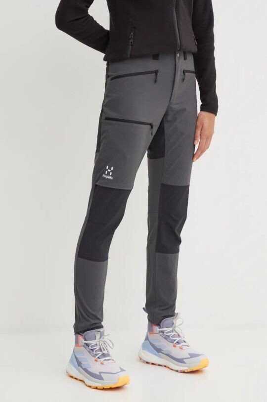 

Уличные брюки Mid Slim Haglöfs, серый