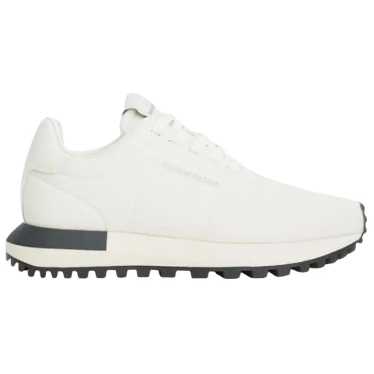 EMPORIO ARMANI Кроссовки Casual Low Top Unisex из коровьей кожи Beige — фото 3