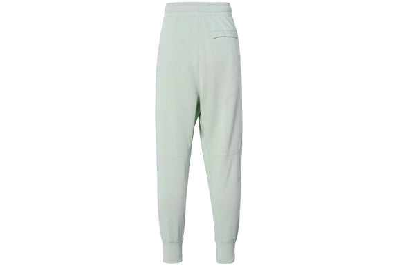 Брюки men's embroidered logo knit bundle feet sports pants/trousers/joggers autumn green yellow Nike, мультиколор — фото 2