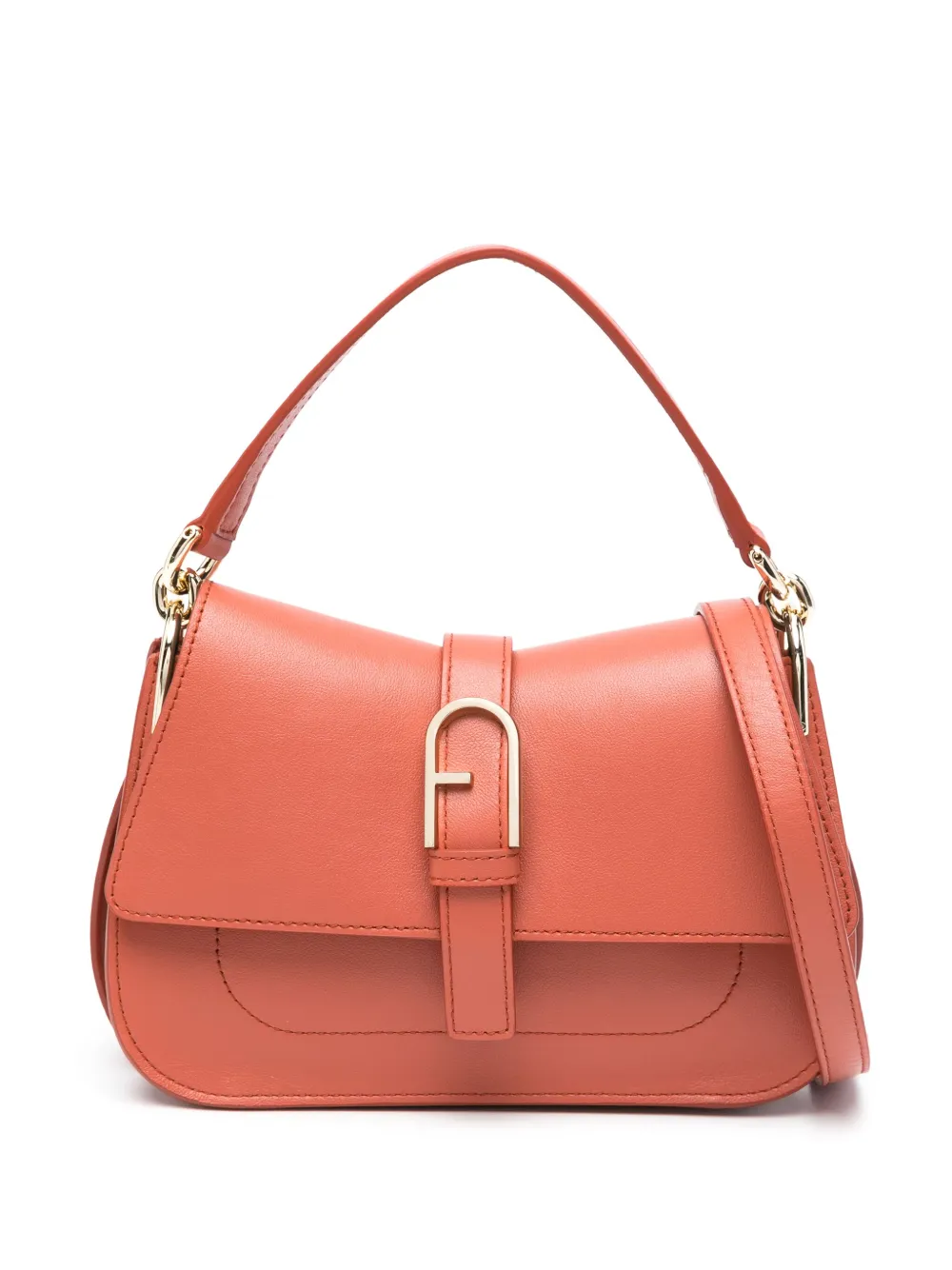 

Сумка-тоут с логотипом Furla, оранжевый