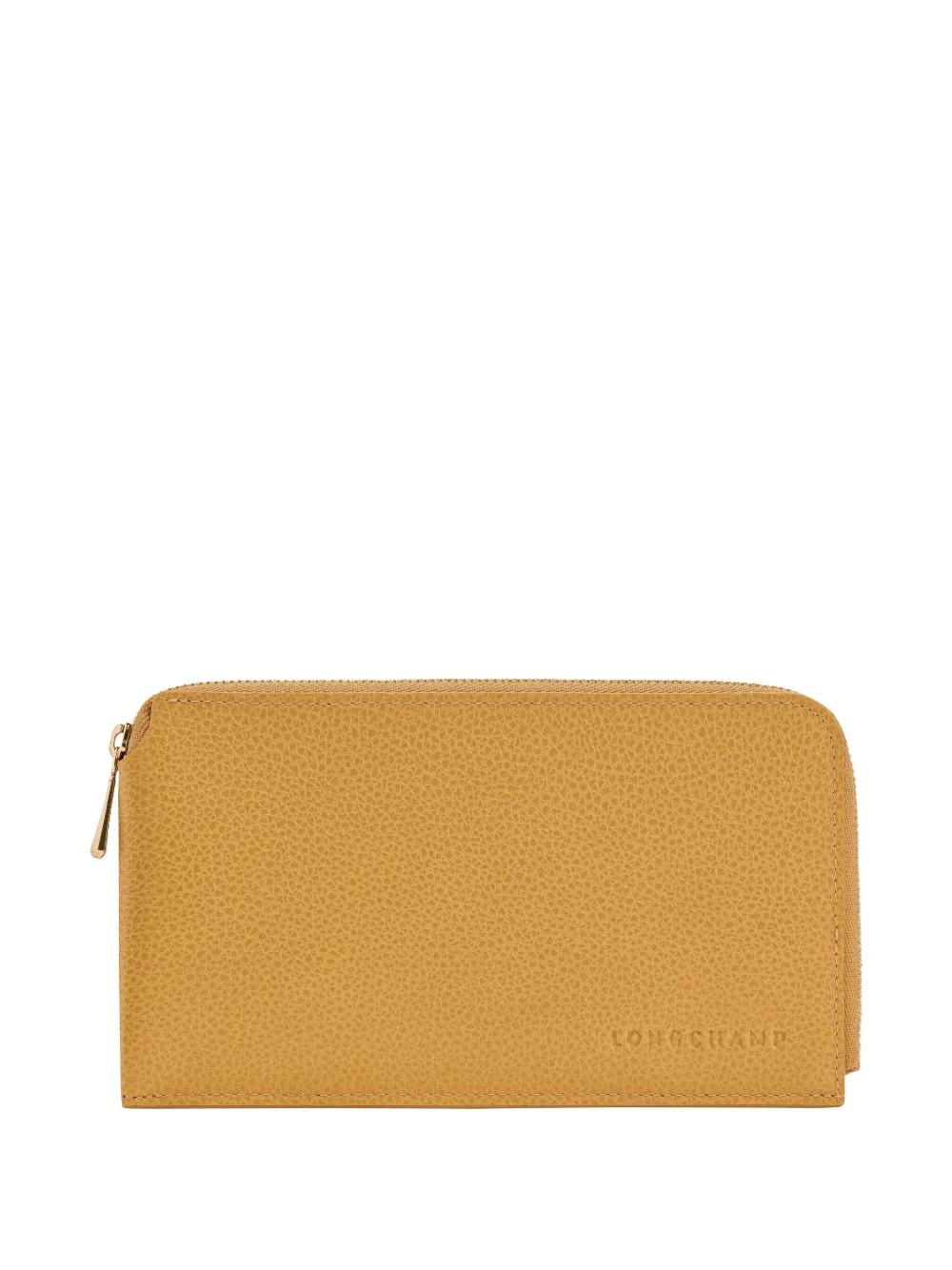 

Клатч Le Foulonné из зернистой кожи Longchamp, желтый