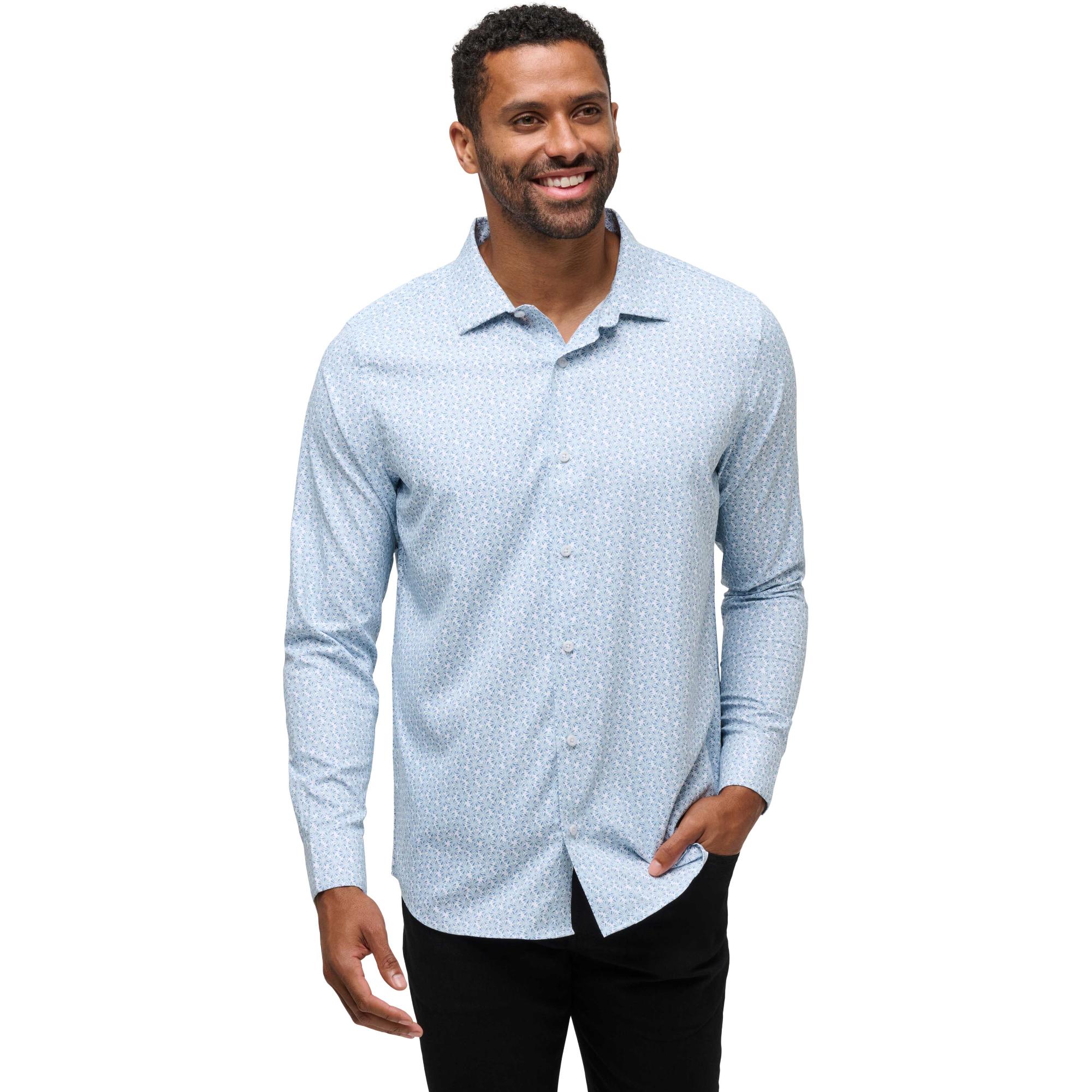 

Мужская рубашка с длинными рукавами и пуговицами Country Mile TravisMathew, White