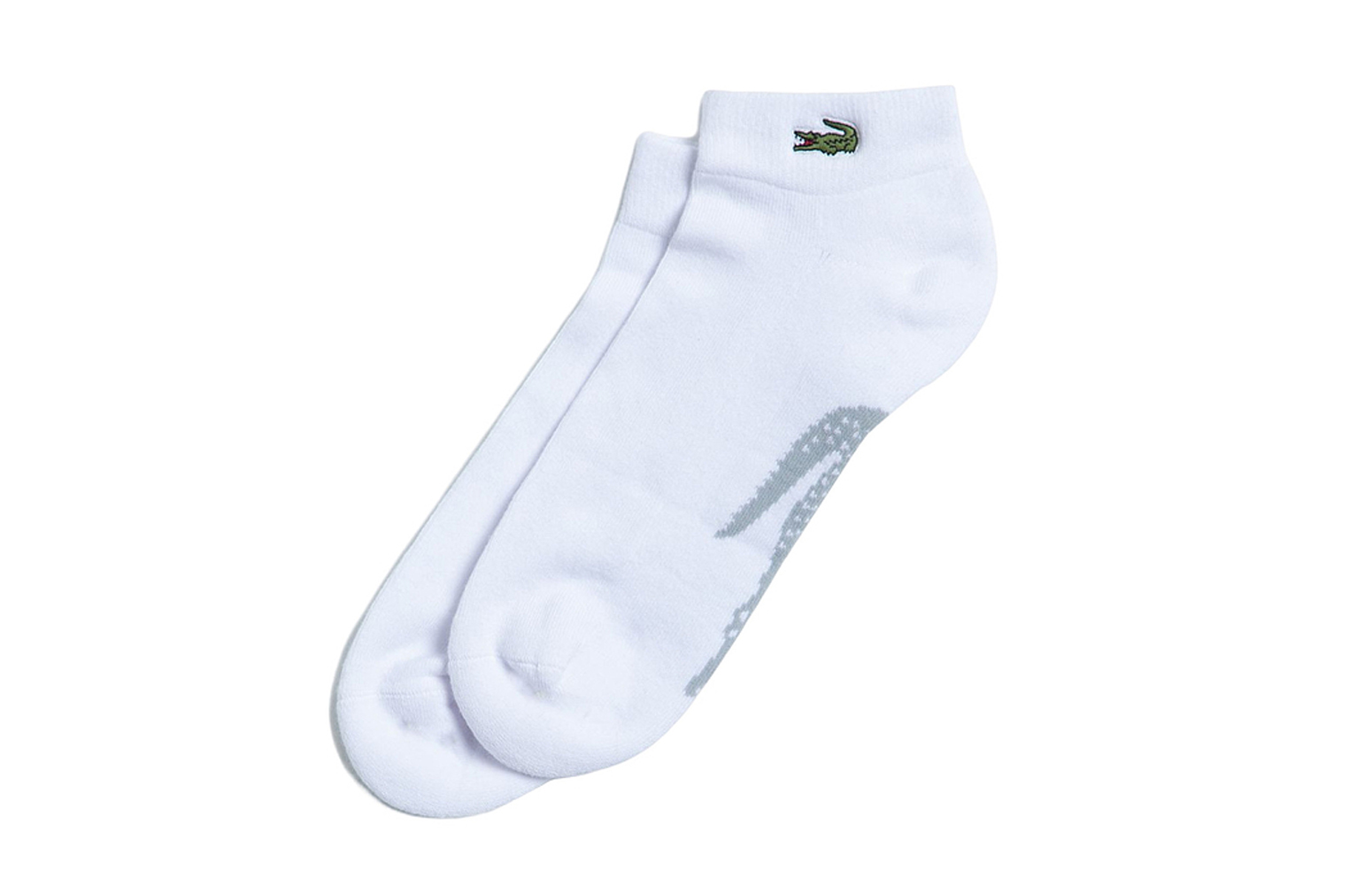 

Низкие носки унисекс 1 упаковка LACOSTE, белый