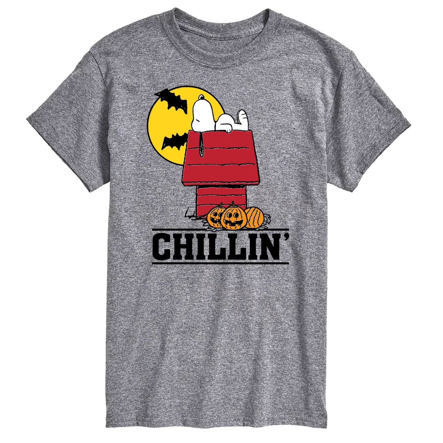 

Футболка Big & Tall Peanuts Chillin Licensed Character, серый