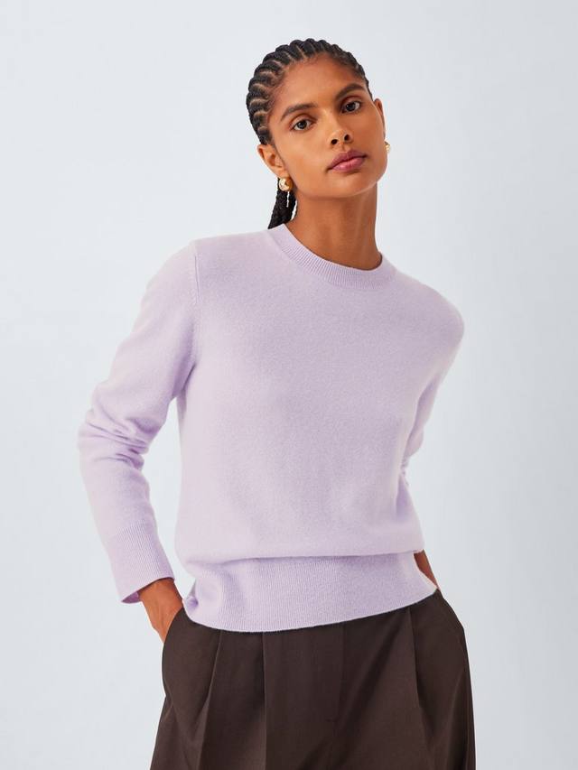 

Водолазка из кашемира Crew Neck John Lewis, Lilac
