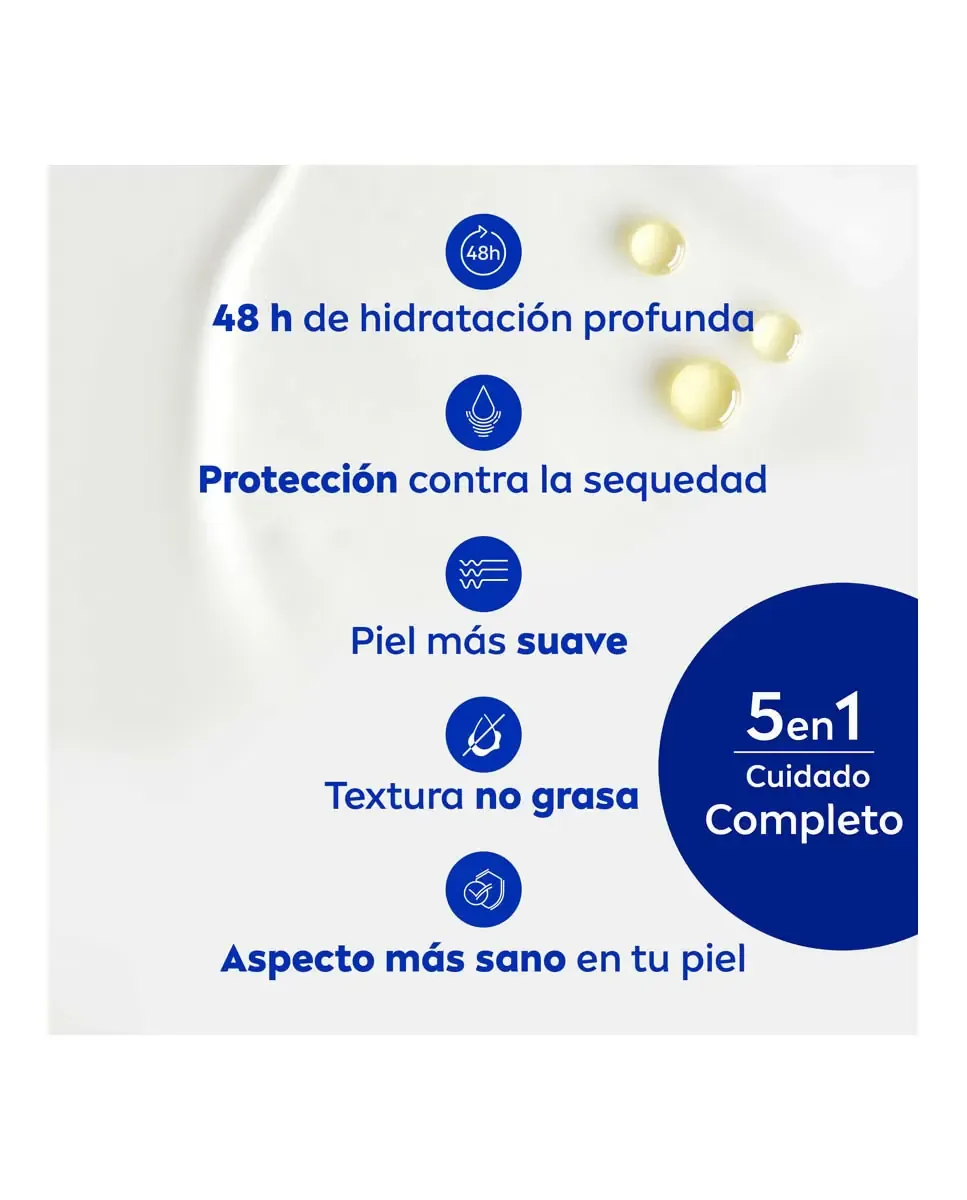 Молочко для тела Smooth с маслом ши 400 мл Nivea — фото 2