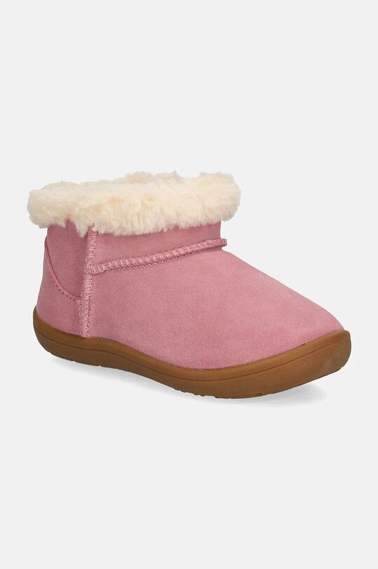 

Детские замшевые зимние ботинки KINSEY Ugg, розовый