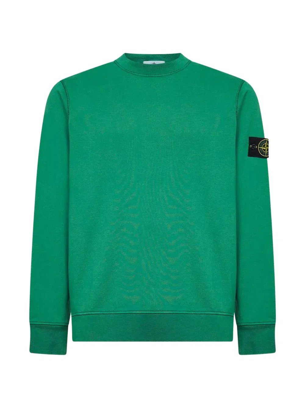Толстовка с длинными рукавами и декоративным значком Stone Island, зеленый