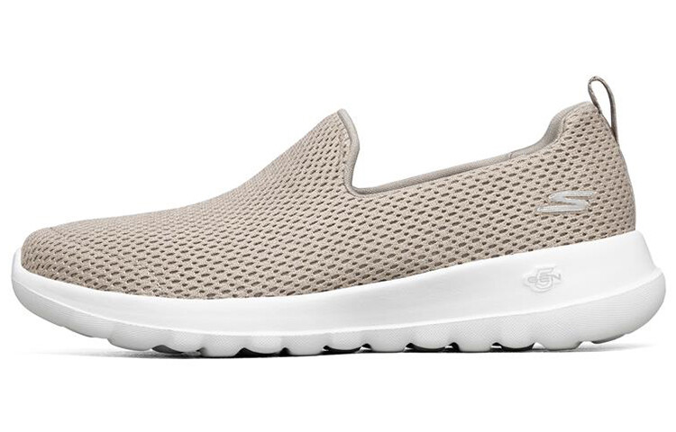 

Слипоны женские, низкие, серо-коричневые/золотые Skechers