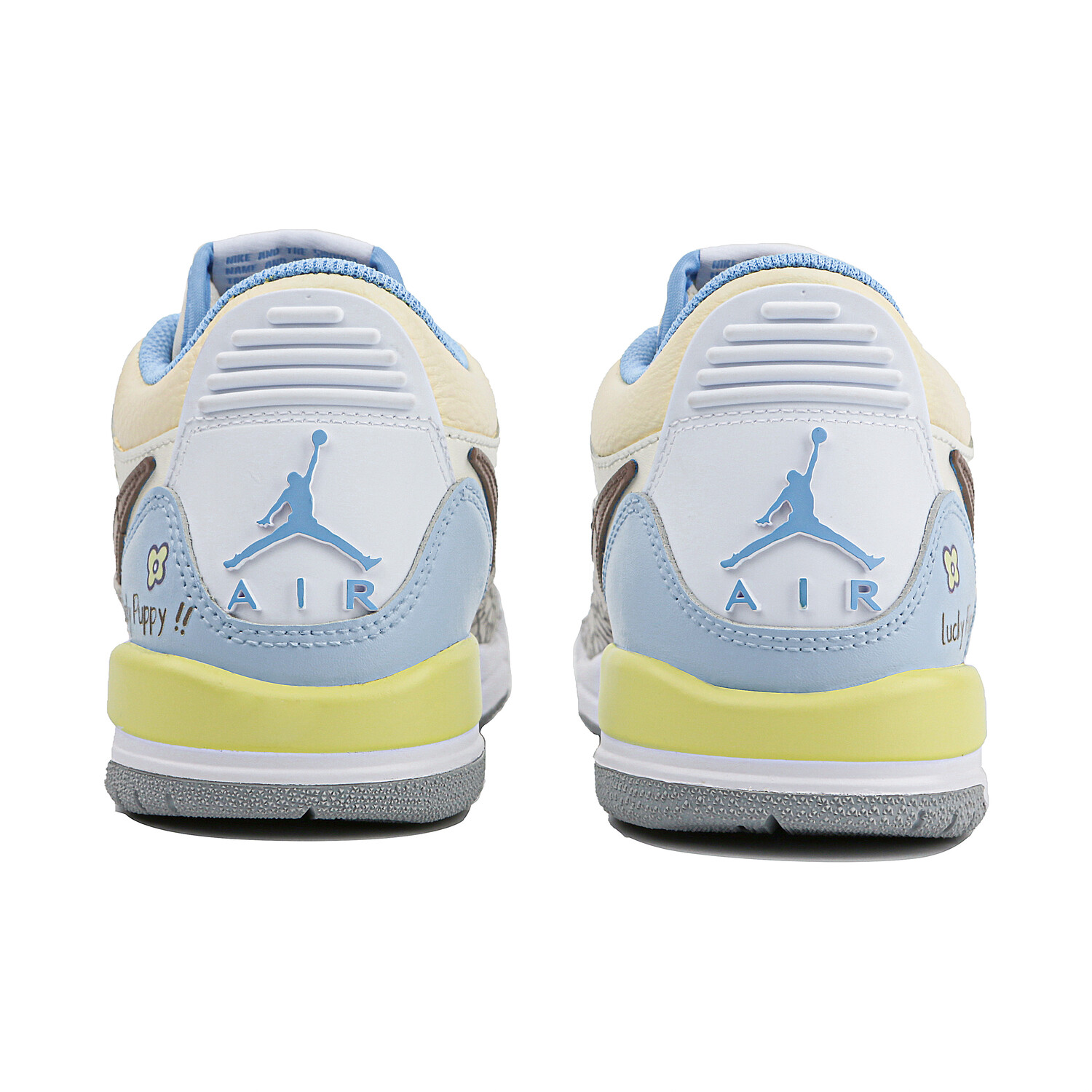 Кроссовки JORDAN Legacy 312 Vintage Basketball Shoes Women's Low-Top Blue — фото 2
