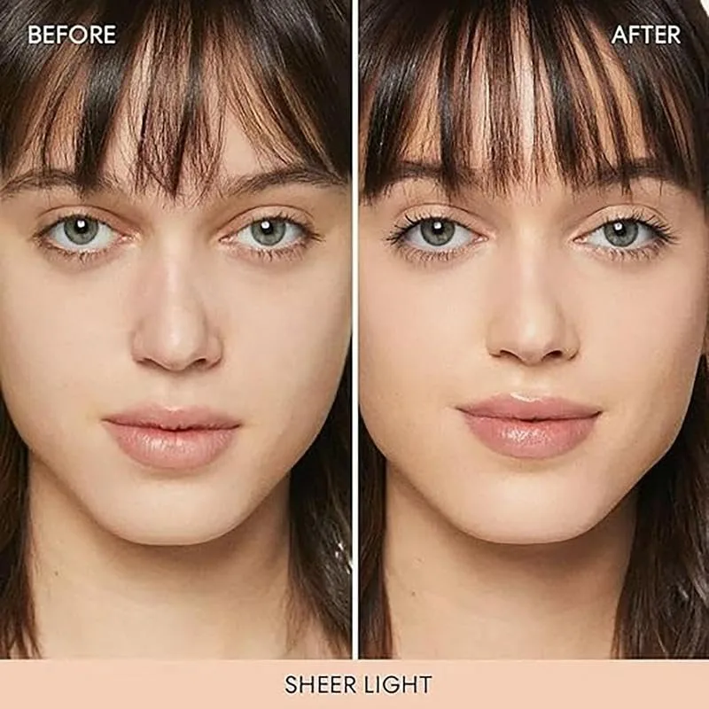 bareMinerals Original Mineral Veil - прессованная фиксирующая пудра без талька, невесомая матирующая пудра, сужает поры, продлевает стойкость макияжа, подходит для веганов., AC Sheer Light — фото 3