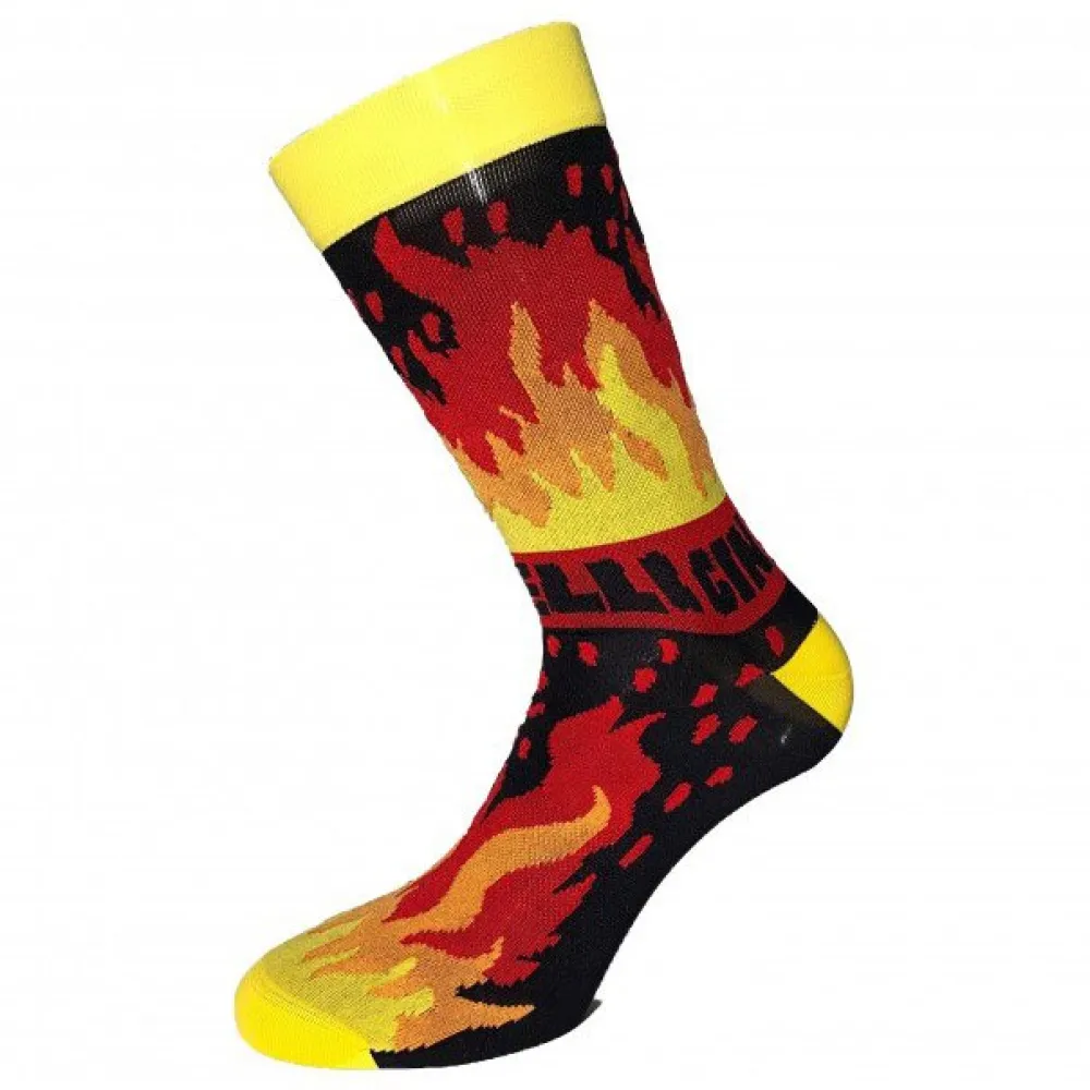 

Носки Cinelli Ana Benaroya Fire, желтый