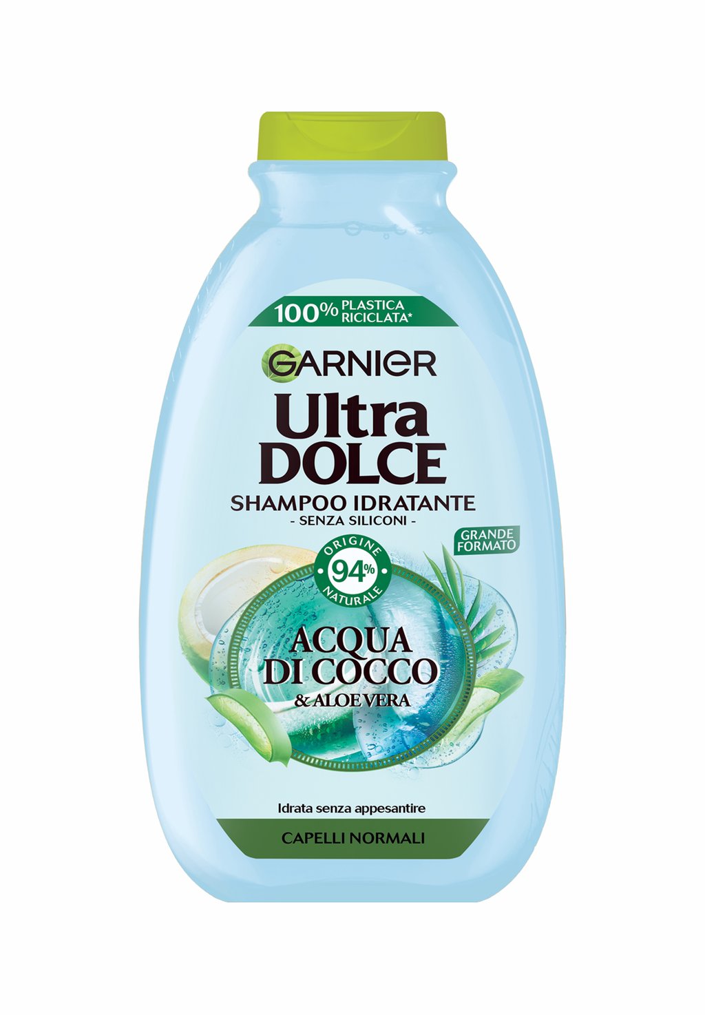 

3 ПАКЕТА Shampoo Ultra Dolce Acqua Di Cocco E Aloe Vera, Idrata I Capelli Senza Appesantire, 400 Ml Garnier, Шампунь Garnier,